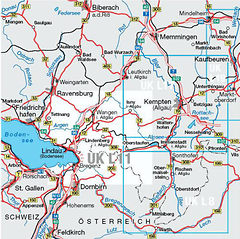 UK L 11, Lindau - Oberstaufen, 1:50.000