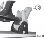 Hagan - Tourenbindung Z01 All Mountain mit Stopper 80 mm, rot, Gr. M 285 - 340