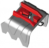 Hagan - Tourenbindung Z01 All Mountain mit Stopper 80 mm, rot, Gr. M 285 - 340