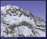 Climbing Map - Karte Cerro Aconcagua, 1:40.000