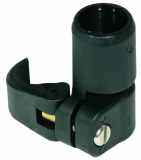 Komperdell - Trekkingstock Titanal Contour Powerlock II bis 140cm, black/orange