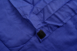 Origin Outdoors - Hüttenschlafsack Baumwollinlett deckenform, royalblau