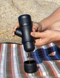 Origin Outdoors - Mini-Espresso To-Go für Pulver, schwarz