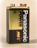 Panasonic - Batterie Alkaline Power Max 3 9V Block