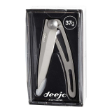 Deejo - Taschenmesser Ultra Leicht Messer 37 Gramm, silver