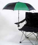 Euroschirm - Regenschirm handfrei TeleScope handsfree UV, silber metallic