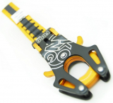 Kong - Express-Set Frog, schwarz/orange eloxiert, 11cm