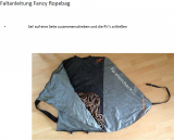 Skylotec - Seilsack Fancy Ropebag, orange/black