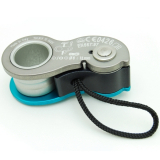 Kong - Mini Seilklemme/Bandklemme DUCK, schwarz/cyan