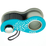 Kong - Mini Seilklemme/Bandklemme DUCK, schwarz/cyan