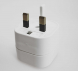 Relags - Steckeradapter Welt Set, 4 Adapter, weiß