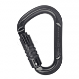 Aliens - Stahlkarabiner Aliens HMS Trilock, 45 kN, schwarz