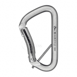Aliens - Stahlkarabiner ArtWall mit Splint, 28 kN, silber