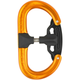 AustriAlpin - Autolock Karabiner Fifty-Fifty, orange eloxiert