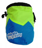AustriAlpin - Chalkbag Celebrate Gravity, azurblau/grün
