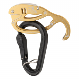 AustriAlpin - Sicherungsgerät Gold Fish Autotuber-Set mit Karabiner Rondo Selfie Slide-Autolock, hart beschichtet