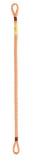 AustriAlpin - Technora Klemmschlinge als Prusik 10mm, 45cm, orange