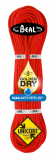 Beal - Halb-/Zwillingseil 7,3mm Gully Unicore, Golden Dry, orange, 50m