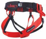 Beal - Klettergurt Skibergsteigen Snow Ridge Recco, schwarz/rot