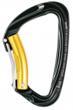 Beal by Grivel - Sicherheitskarabiner Twin Auto Belay, schwarz eloxiert