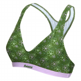 Bergans - Cecilie Lady Top, deep forest/light peony, Gr. XL