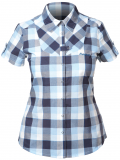 Bergans - Dalen Lady Shirt Short Sleeve, water checked, Gr. S