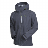 Bergans - Gaustatoppen Jacket, solid dark grey/aluminium/bright lime, Gr. M