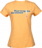 Bergans - Norwegian Summer Lady Tee, nectarine, Gr. XS