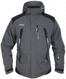 Bergans - Oppdal Insulated Jacket, solid dark grey/black/white, Gr. S