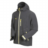 Bergans - Kjerag Softshell Jacket, solid dark grey/sunny yellow, Gr. XL