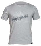 Bergans - Bryggen Tee, grey melange, Gr. S