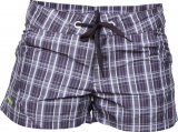 Bergans - Hvaler Lady Shorts, blackberry/light lilac checked, Gr. L