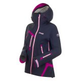 Bergans - Isogaisa Lady Jacket, navy/dark tulip pink/light tulip pink, Gr. S