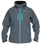 Bergans - Nusfjord II Softshell Jacket, grey/turquoise, Gr. S