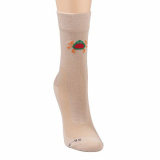 Care Plus - M點kendichte Socke Bugsox For Kids, 2er-pack, grey/khaki, Gr. 33-35