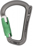 DMM - HMS Spezialkarabiner Rhino, Locksafe, Keylock, titanium/green
