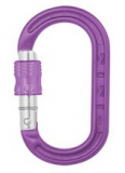 DMM - Materialkarabiner XSRE Lock Mini Carabiner, 4kN, purple
