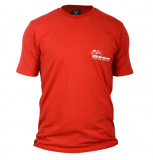 DMM - T-Shirt Climb Now Work Later, red, Gr. M
