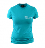 DMM - Womens T-Shirt Climb Now Work Later, blue, Gr. M (10)