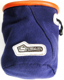 E9 - Chalkbag/Boulderbag Bulfa, violet/red/orange leather
