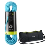 Edelrid - Einfachseil 9,8mm Boa, blue, 80m inklusive Seilsack Liner, black