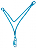 Edelrid - Standplatzschlinge Belay Station Sling Deluxe 12mm, 110cm, turquoise