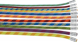 Edelrid - Reepschnur 5mm Powerloc Expert SP, aqua/flame, Meterpreis