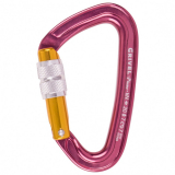 Grivel - Schraubkarabiner Rock Safety K3N Plume Screw Lock, orange eloxiert