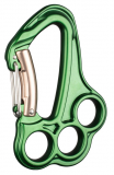 Grivel - Zentralpunkt-/Standplatzkarabiner Vlad Twin Gate, grün