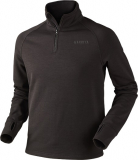 Härkila - Fleece Triq Halfzip, black, Gr. XL