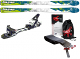 Hagan - Skiset Canyon 15, 170 cm + Fell + Bindung Hagan Z02 Fangriemen Gr. M