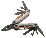 Herbertz - Multitool AISI 420 Stahl, beschichtet mit 10 Funktionen & Etui