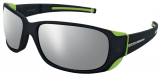 Julbo - Gletscherbrille MonteBianco, Spectron4, matt-schwarz/anisgrün