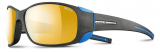 Julbo - Gletscherbrille MonteBianco, Zebra, schwarz/blau